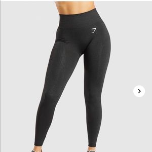 Gymshark black vital seamless legging